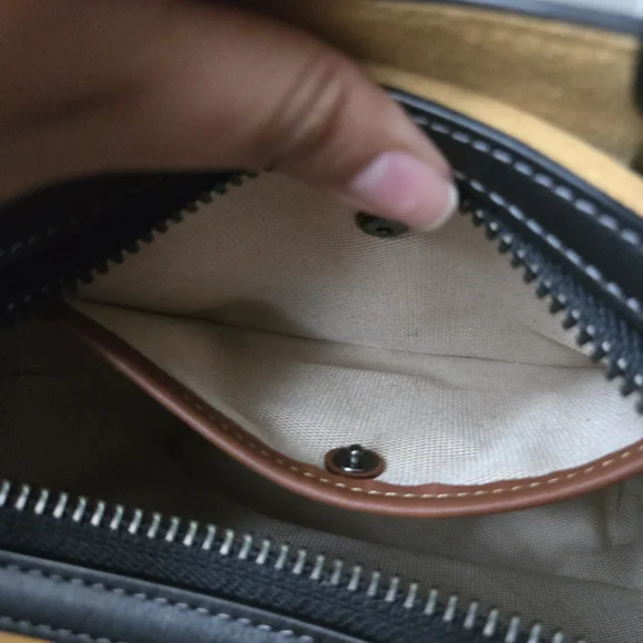 Coach Rogue 20 Black And Pewter HDW - Picture 11 of 16